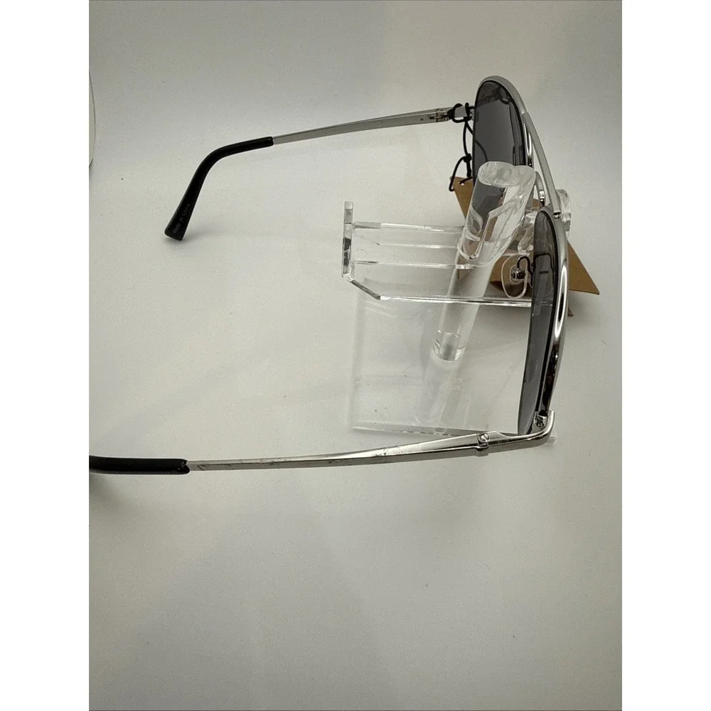 Victoria Secret Authentic PINK Sunglasses Silver Metal Aviator Sunglasses NWT